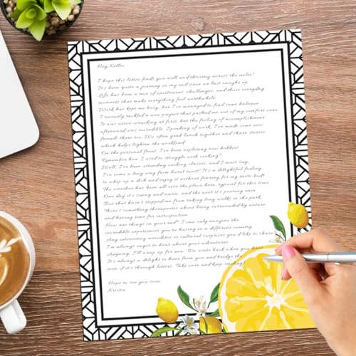 PaperDirect Gourmet Food and Beverage Stationery, Letters, Cards, Invites, Border Papers, Letterhead 8.5 x 11, 25 sheets, Elegant Premium Writing Paper, Decorative Printer Paper - Image 9