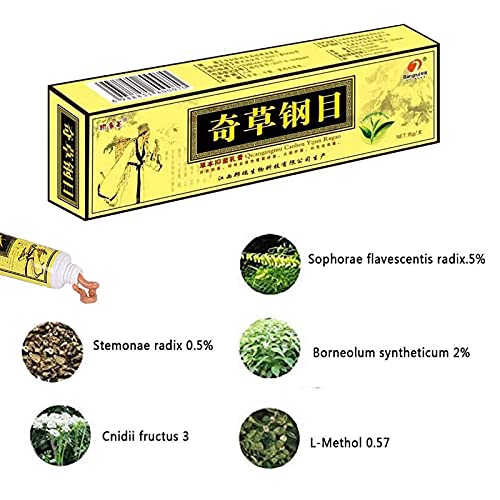 Natural Chinese Herbal Cream, Eczema Cream, Anti-Itch Cream, Dedicated for Dermatitis and Eczema Pruritus Psoriasis… - Afbeelding 5