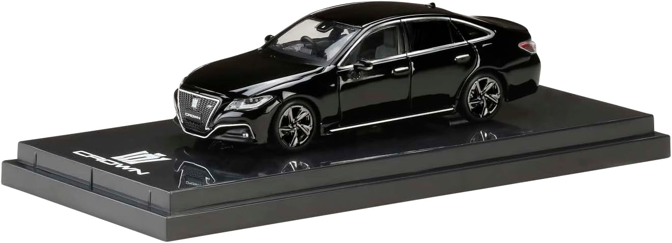 HobbyJAPAN 1/64 Toyota Crown Hybrid 2.5 RS 2020 Black