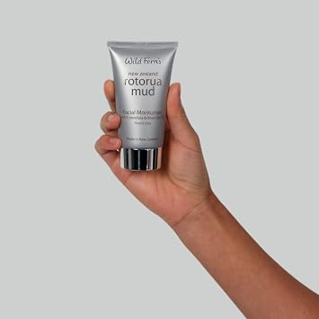 Wild Ferns Rotorua Mud Facial Moisturiser With Calendula & Rosehip Oil, 75ml