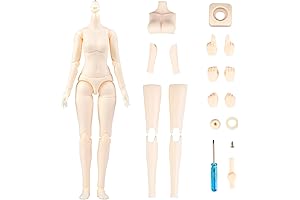 Gorgeous Licca Doll Female Body for Custom BJD Creations