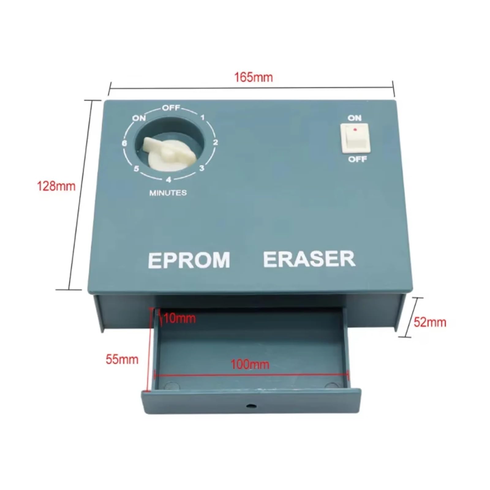 Effaceur EPROM UV Minuterie effaçable à la lumière ultraviolette Puces semi-conductrices Effacement du rayonnement Données des puces Pour une utilisation DIY