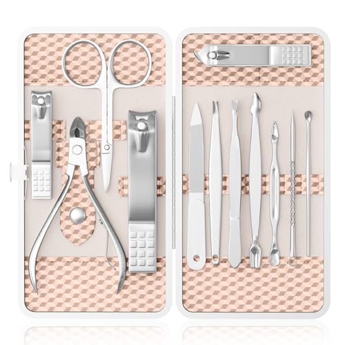 ZIZZON Professional Nail Care Manicure Grooming Set