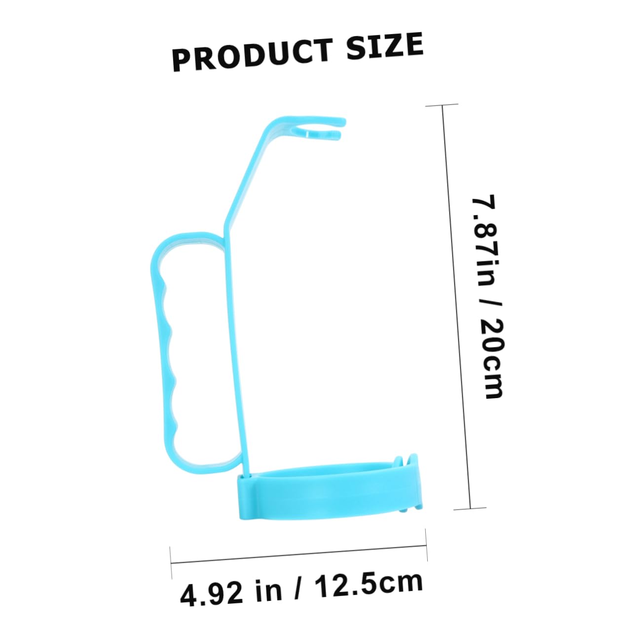 PRETYZOOM 4 Stück Getränke Griff Bottle Pourer cupholder Flasche Regal Flaschen Halter Mug Holder Getränkegriff Getränkeflaschengriff Soda-Gießgriff Griff zum Ausgießen von Getränken Plastik