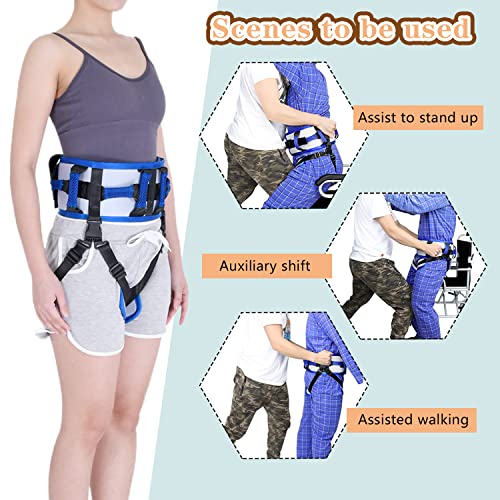Transfer-Belt-with-Leg-Loops-and-10-Padded-Handles-Medical-Gait-Belt-Walking-Assistive-Device-with-Quick-Release-Metal-Buckle-for-Elderly-Seniors-and-Physical-Therapy-54-Inch