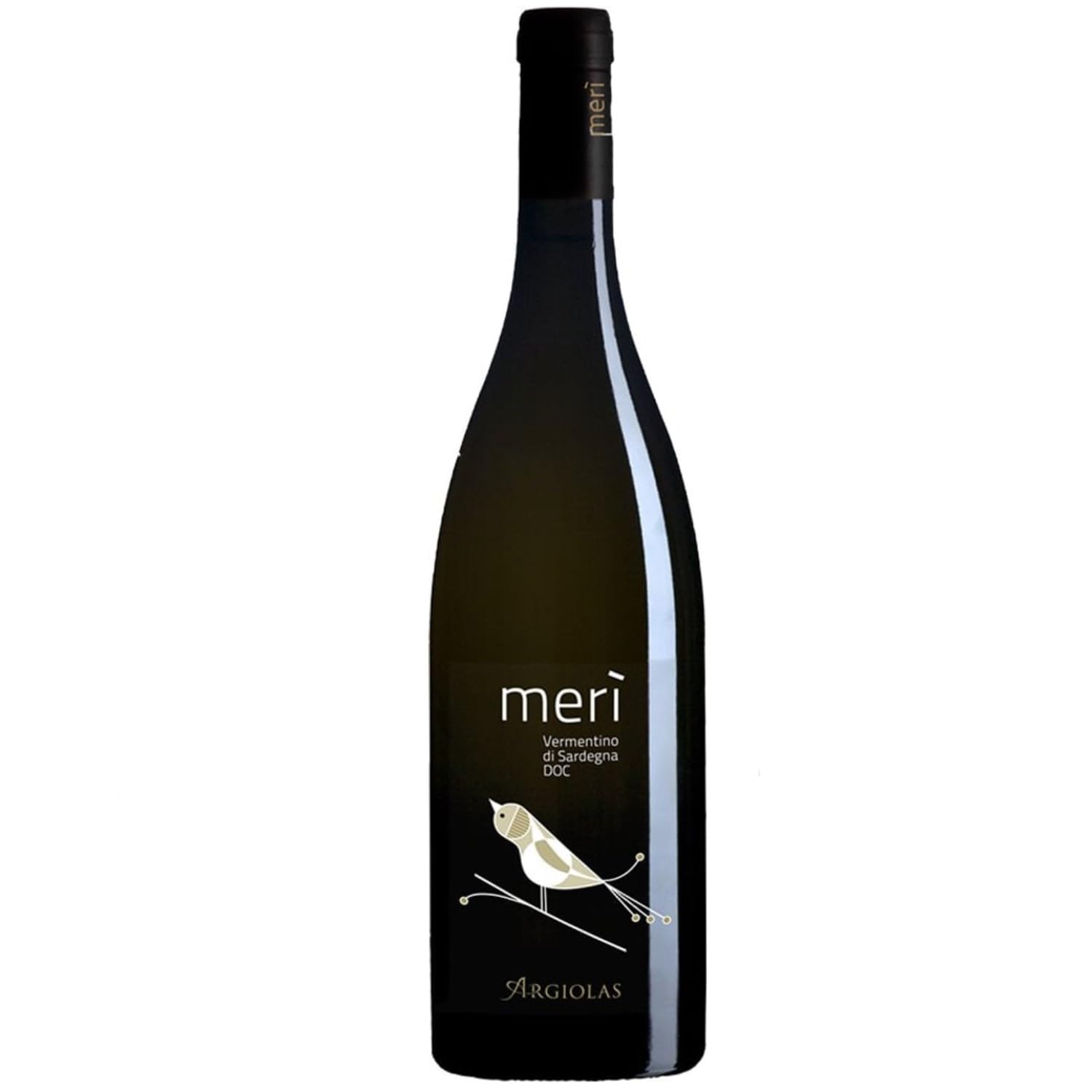 Argiolas Meri Vermentino Di Sardegna Weißwein weiß Sardinien Italien inkl. FeinWert E-Book (6 x 0,75l)