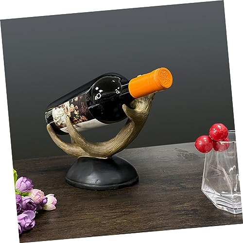 Soporte para botellas de vino de resina moderno miniatura 5