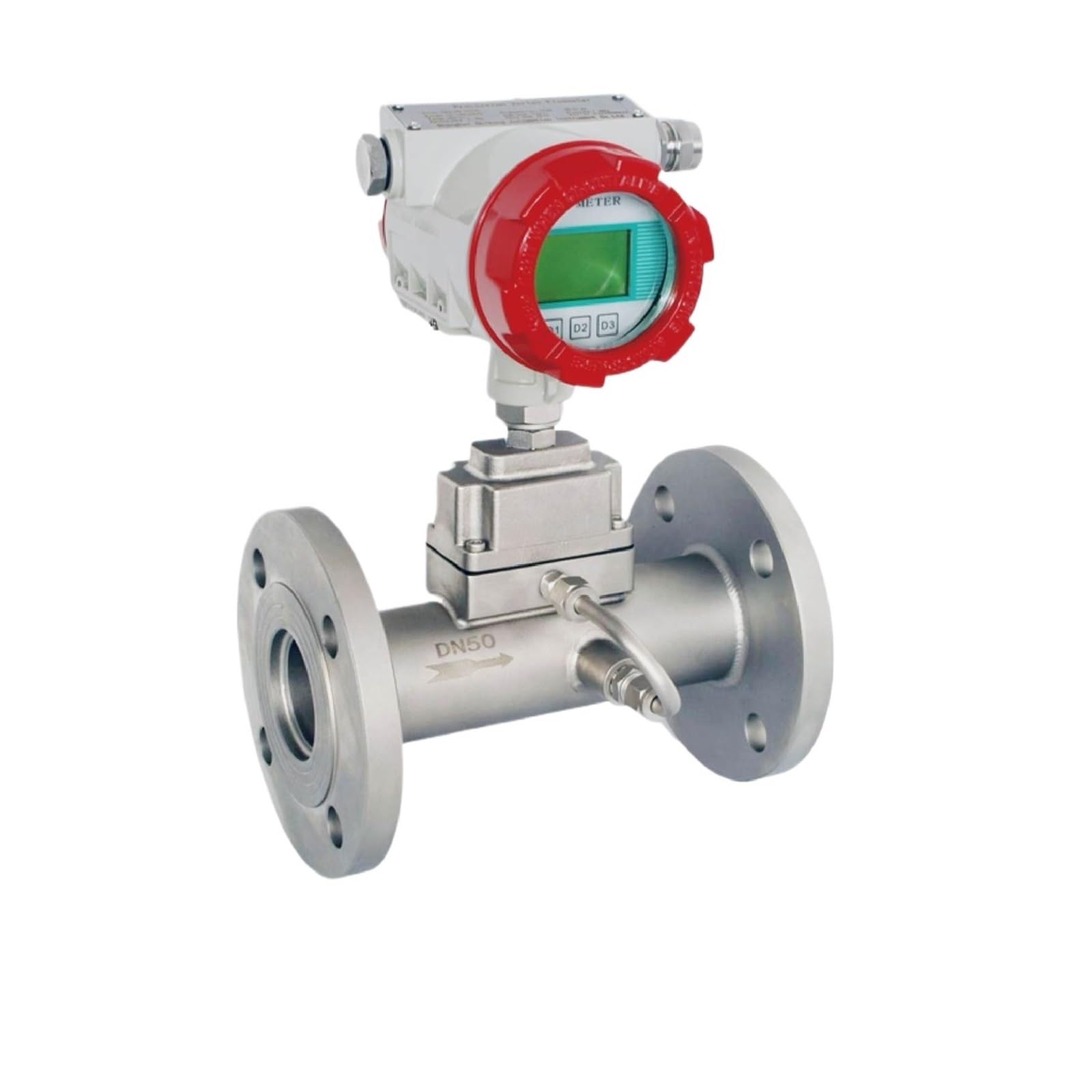 BALYDLUL Stainless Steel Vortex Precession Flow Meter(DN50)