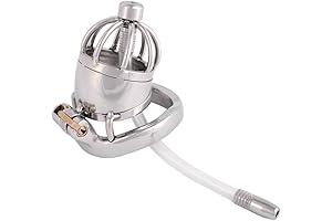 Medical Grade Stainless Steel Chastity Device Male