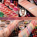 Professional All in One Makeup Kit for Women Full Kit,186 Colors Make Up Palette Valentine's Gift Set, Including Eyeshadow,Lip Gloss,Concealer,Highlighter,Contour,Brow Powder,Mascara,Blush & Brush - Image 3