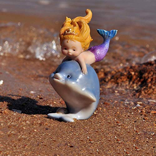 sdfif Mini-Meerjungfrau-Figuren aus Kunstharz Cover