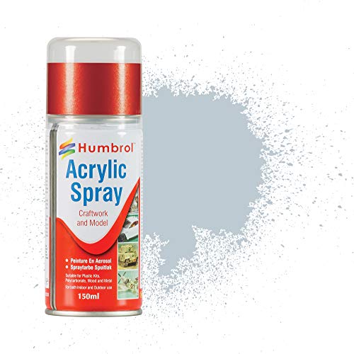 Humbrol AD6056 Acrylic Paint Metallic No. 56 Aluminium 150ml Modeling spray Paint
