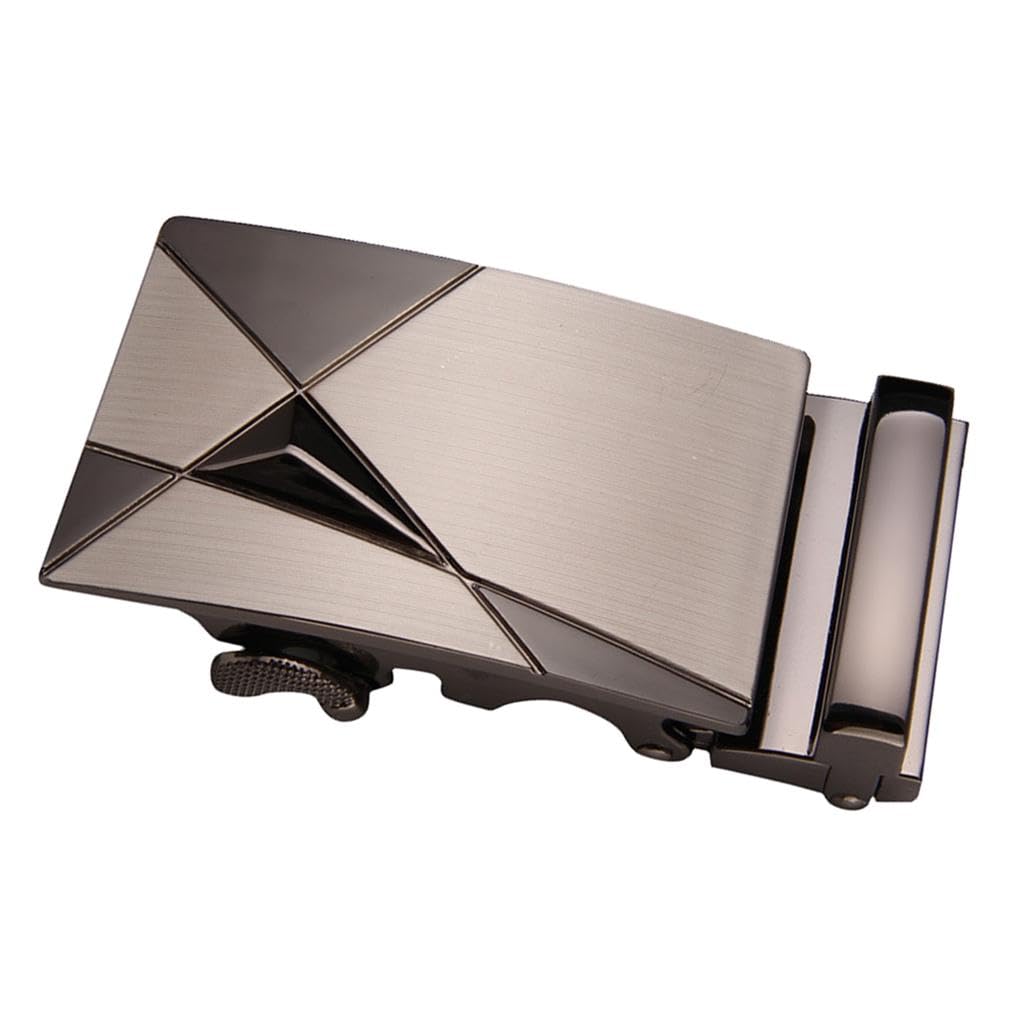 Mens Ratchet Belt Buckle, Automatic Slide Buckle for Belt Strap 35mm 5-image-30