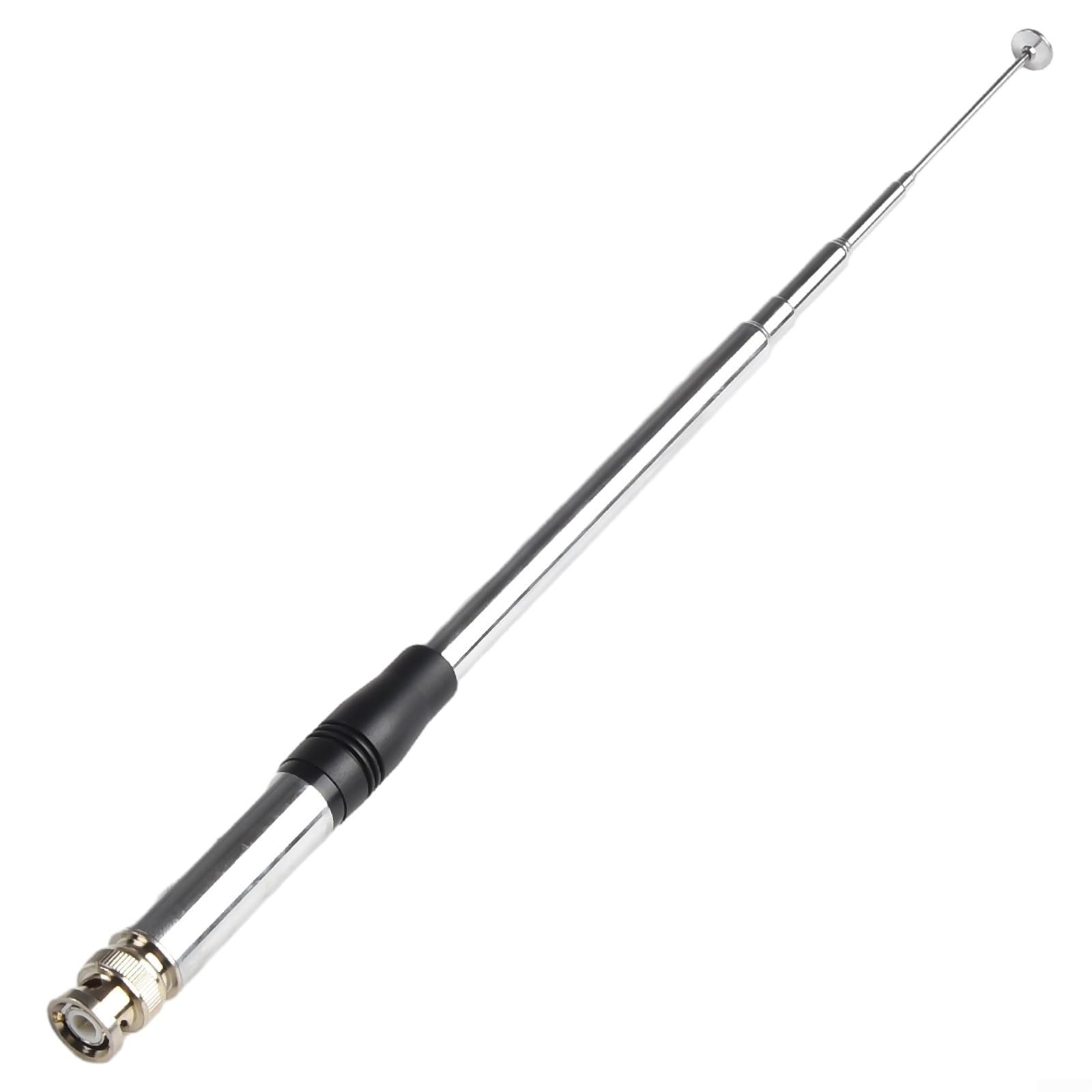 Telescopic Antenna 27Mhz for Handheld For CB Radios, 9Inch to 51Inch Length Options, BNC Connector Compatibility with