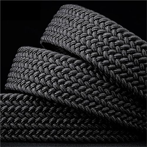 Men Belt Braided Elastic Belt For Men Stretchy Woven Canvas Fashion Belt For Versatile Jeans And Pants3