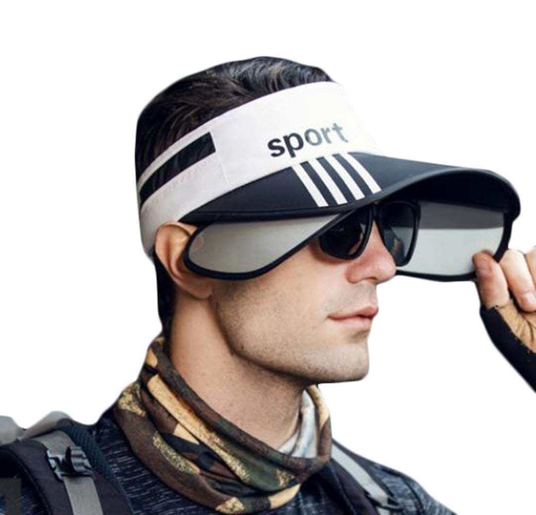 Amazon.co.jp: 帽子 メンズ サンバイザー UVカット キャップ