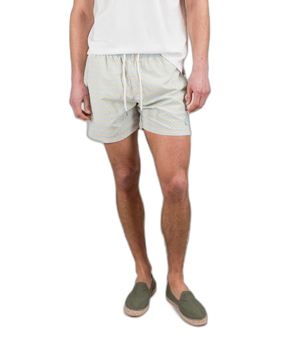 El Ganso Bañador Print Amarillo