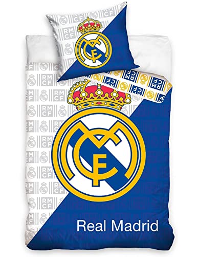 Real Madrid - Housse DE Couette Real DE Madrid 140 X 200 cm taie 70x90 cm