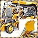 Wdexual Remote Control Dump Truck - RC Dump Truck Toys with Lights and Sounds 1/24-7 Channel Construction Vehicle Toys for Kids Boys Age 6-8