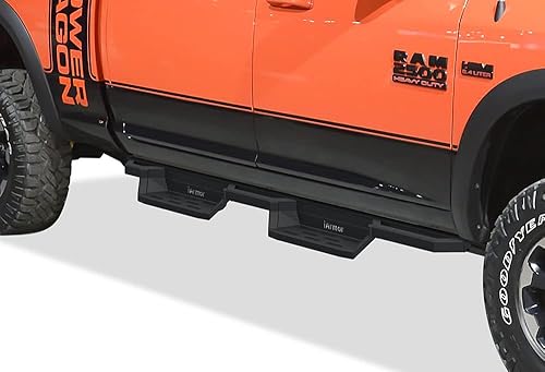 APS Estribos Drop Steps compatibles con Dodge Ram 1500 2009-2018 Crew Cab y Dodge Ram 2500/3500 2010-2024 Crew Cab disponible en Yaxa Costa Rica