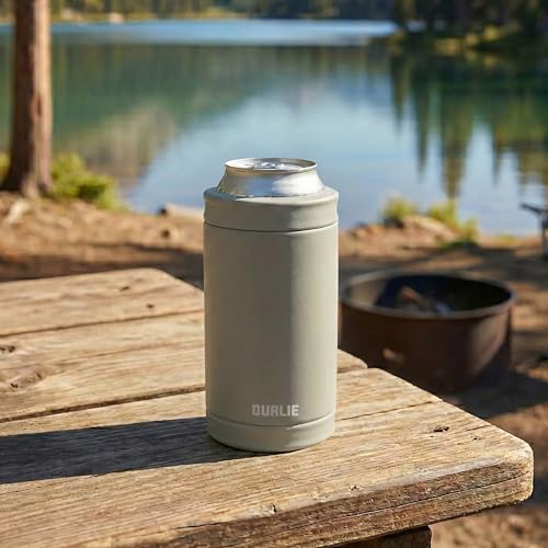 DUALIE 3 in 1 Insulated Can Cooler - Universal Size for 12 oz Cans, Slim Cans, and Bottles - 10+ Colors Available by DUALIE - Image 6