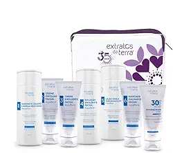 Kit Limpeza De Pele Aquaface Completo Prosissional - Extratos da Terra