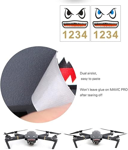 Miniatura 3 de Juego de 2 calcomanías de batería para DJI Mavic MiniMini 2  Mavic Air 2S  Air 2  MAVIC Pro y Spark Universal