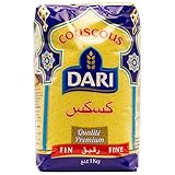 Dari - Premium Couscous Fein - Kuskus aus Marokko in 1 kg Packung