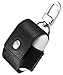 AirPods Case Lunies Anti-lost Leather Protective Cover Carring Case for Apple AirPods Charging Case Black