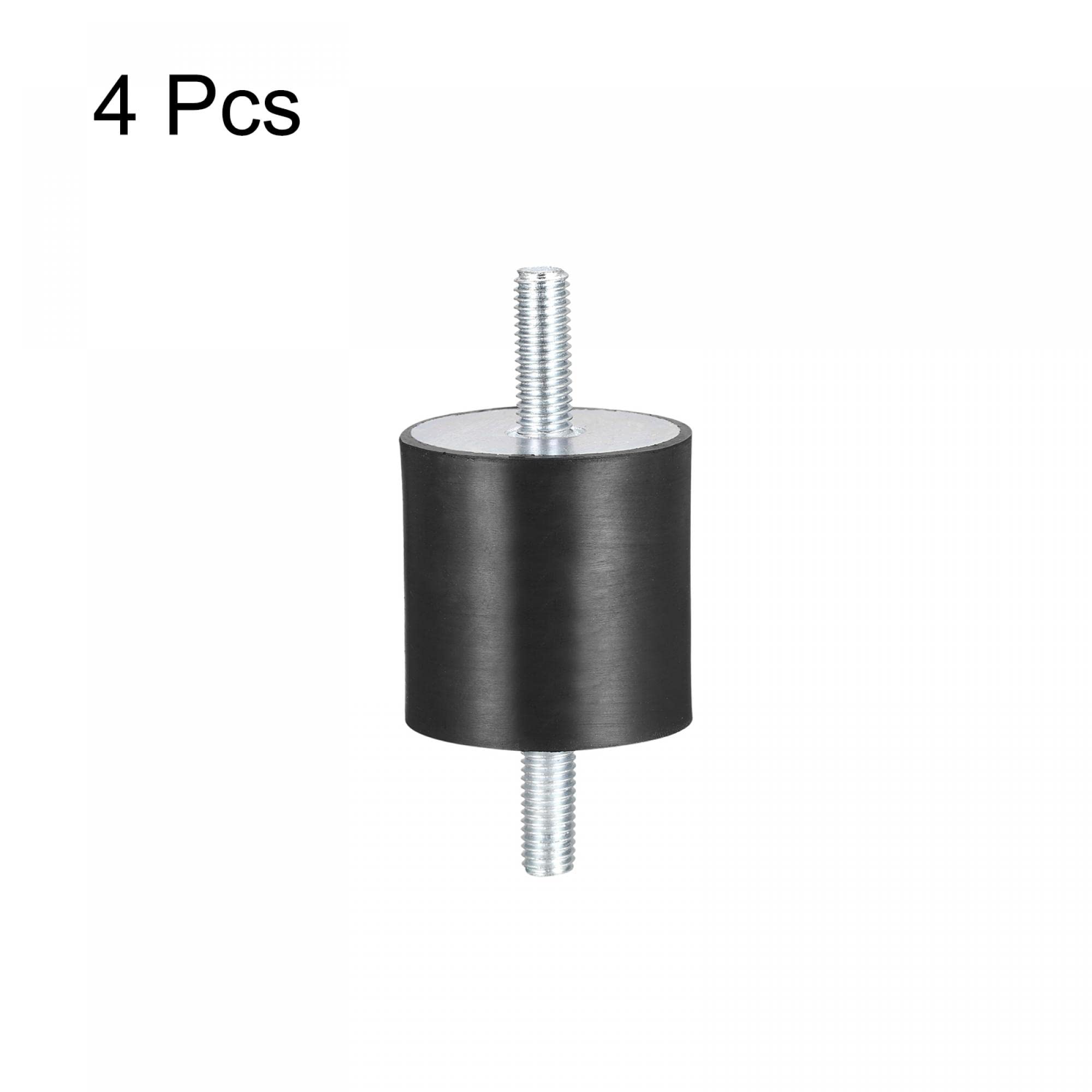 uxcell Rubber Mounts 4pcs M10x28mm Male Vibration Isolator Shock Absorber D50mmxH50mm — Amazon image 3