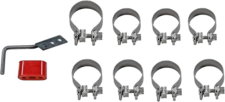 Flowmaster 718100 FlowFX Cat-Back Exhaust Kit 3.5 to 3 Inch Dual Side Exit 409 Stainless Steel 4.5 Inch Black Ceramic Coat StainlessTips Compatible with 2017-2024 Ford F250/F350 Super Duty 6.2L 7.3L