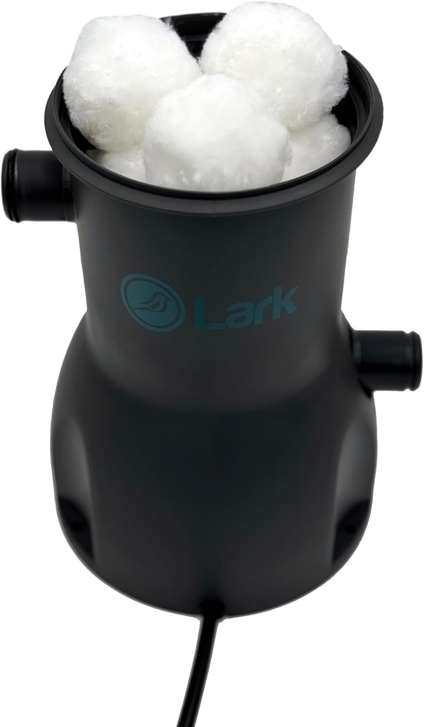 Lark 5' x 24" Square Metal Frame Above Ground Pool with 530 Gallon Filtration Pump and Battery Powered Vacuum