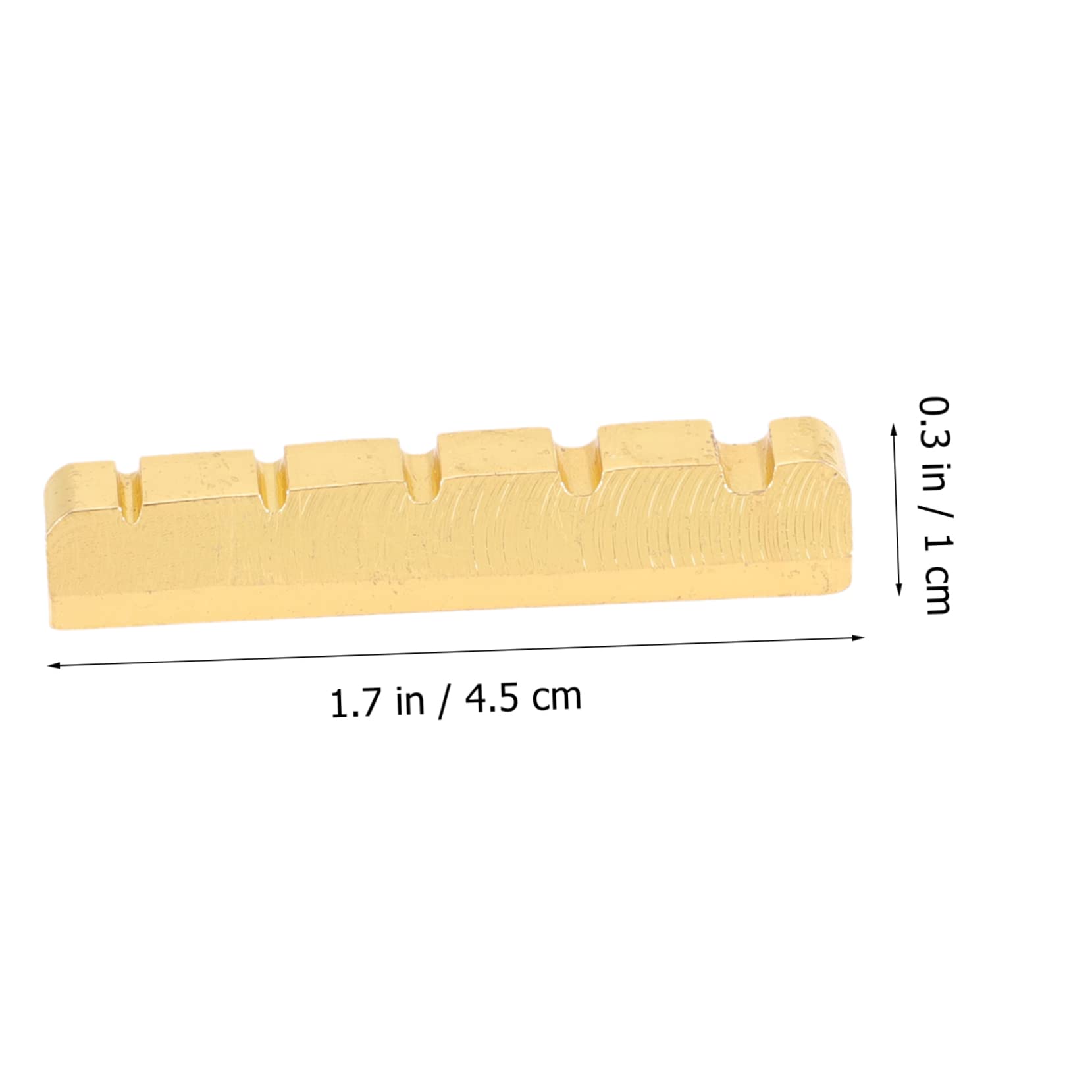 Wakauto Bass Guitar String Nut Easy Install Remove Enhance Tone Replacement Nuts