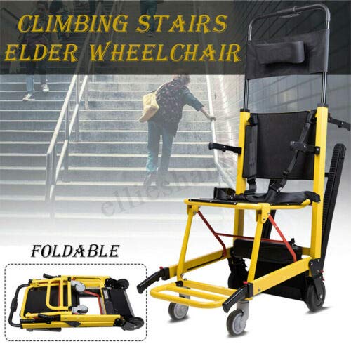 Stair Lifting Motorized Climbing Wheelchair Stair Lift Chair Elevator (USA Shipping,3-7 Days Delivery) - Thumbnail 2