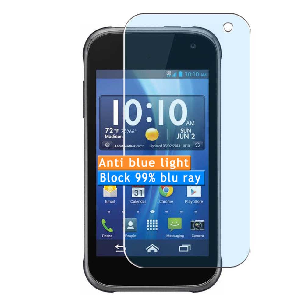 Vaxson4-Pack Anti Blue Light Screen Protector, compatible with Kyocera Hydro Life, TPU Guard Film Protectors Sticker [NOT Tempered Glass] New
