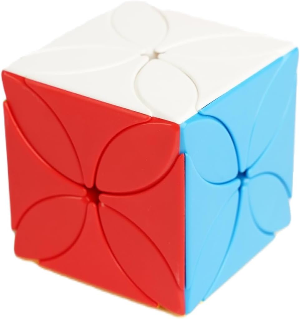 - Clover Skweb Stickerless Cube Puzzle Toy for All Ages, Multicolor