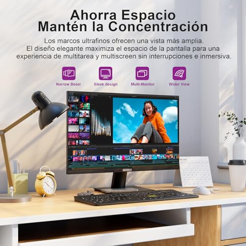 Monitor PC 27 pulgadas Full HD 144Hz con panel VA para gaming fluido 5