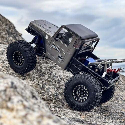 Image of INJORA Tow Truck Crane Kit & INJS2065-360 Winch Servo for TRX4M (Silver)