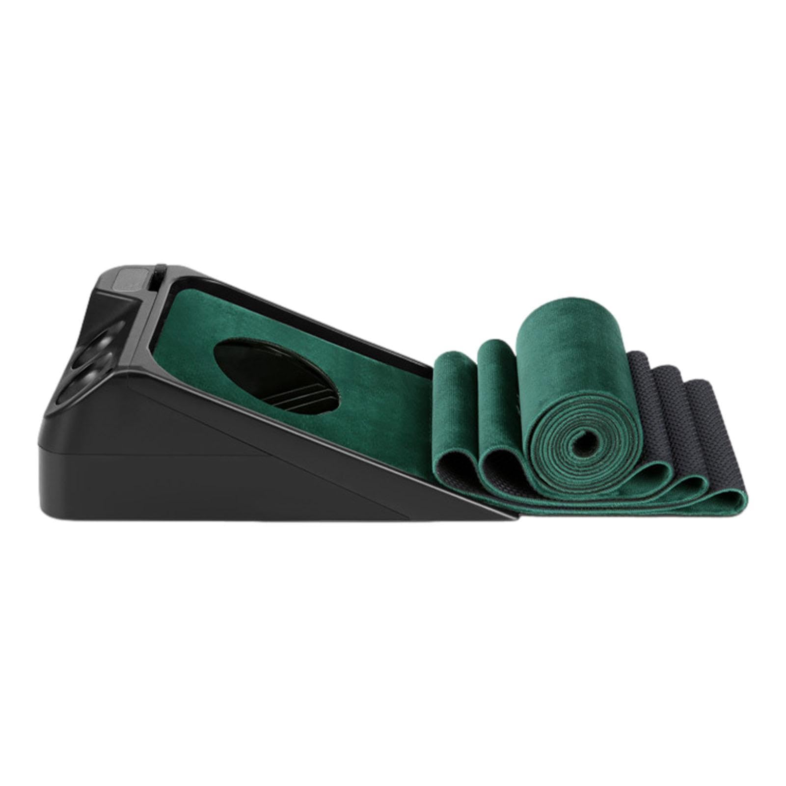 Poner en práctica - Juego de interior de putting green de 8 pies con retorno de pelota | Accesorios de golf para hombres que juegan golf en casa u oficina, putting green de golf interior
