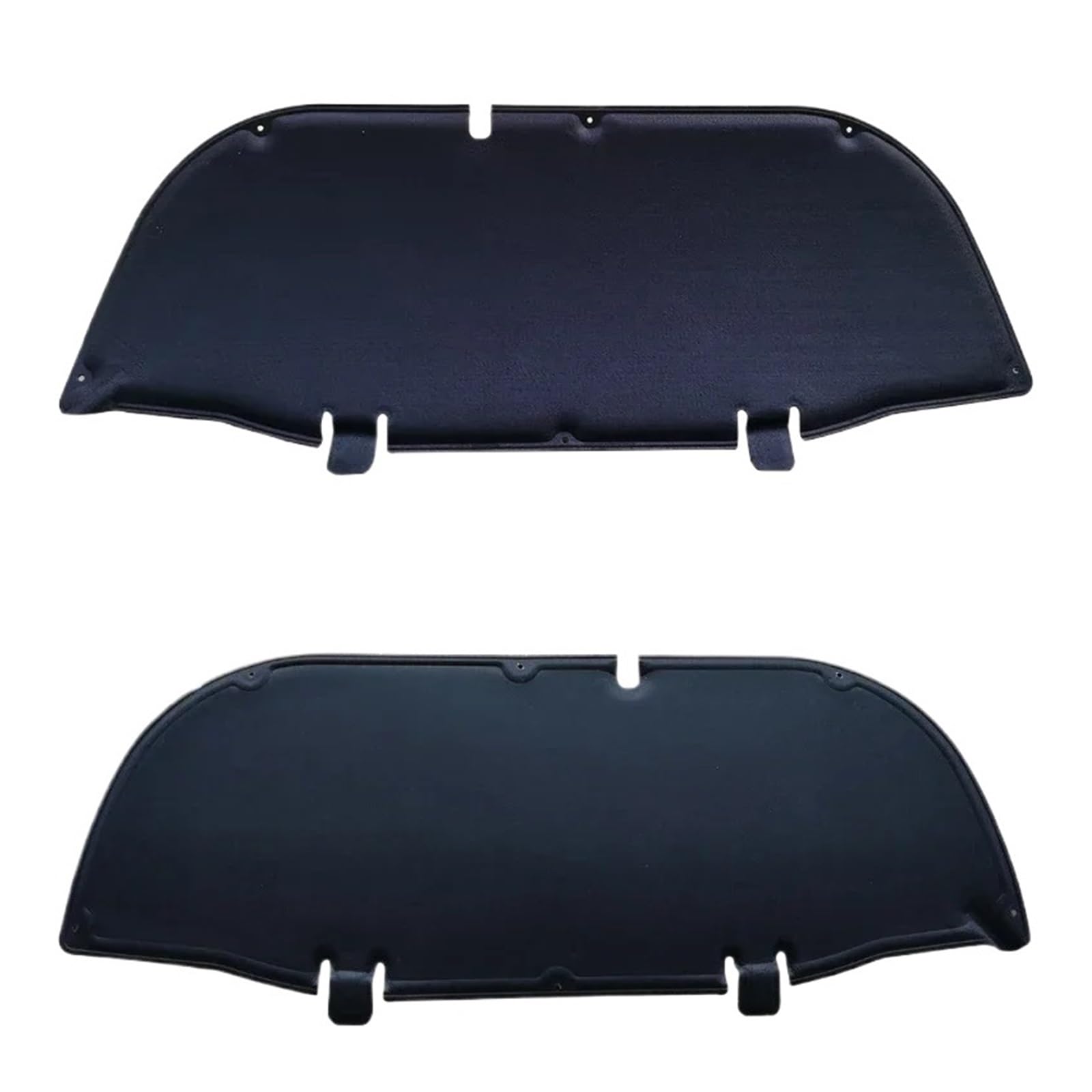Fxfupo Black 1Pcs Car Engine Soundproof Cotton With Buckle Compatible For Toyota Corolla Cross Xg10 2022-2024(Black)