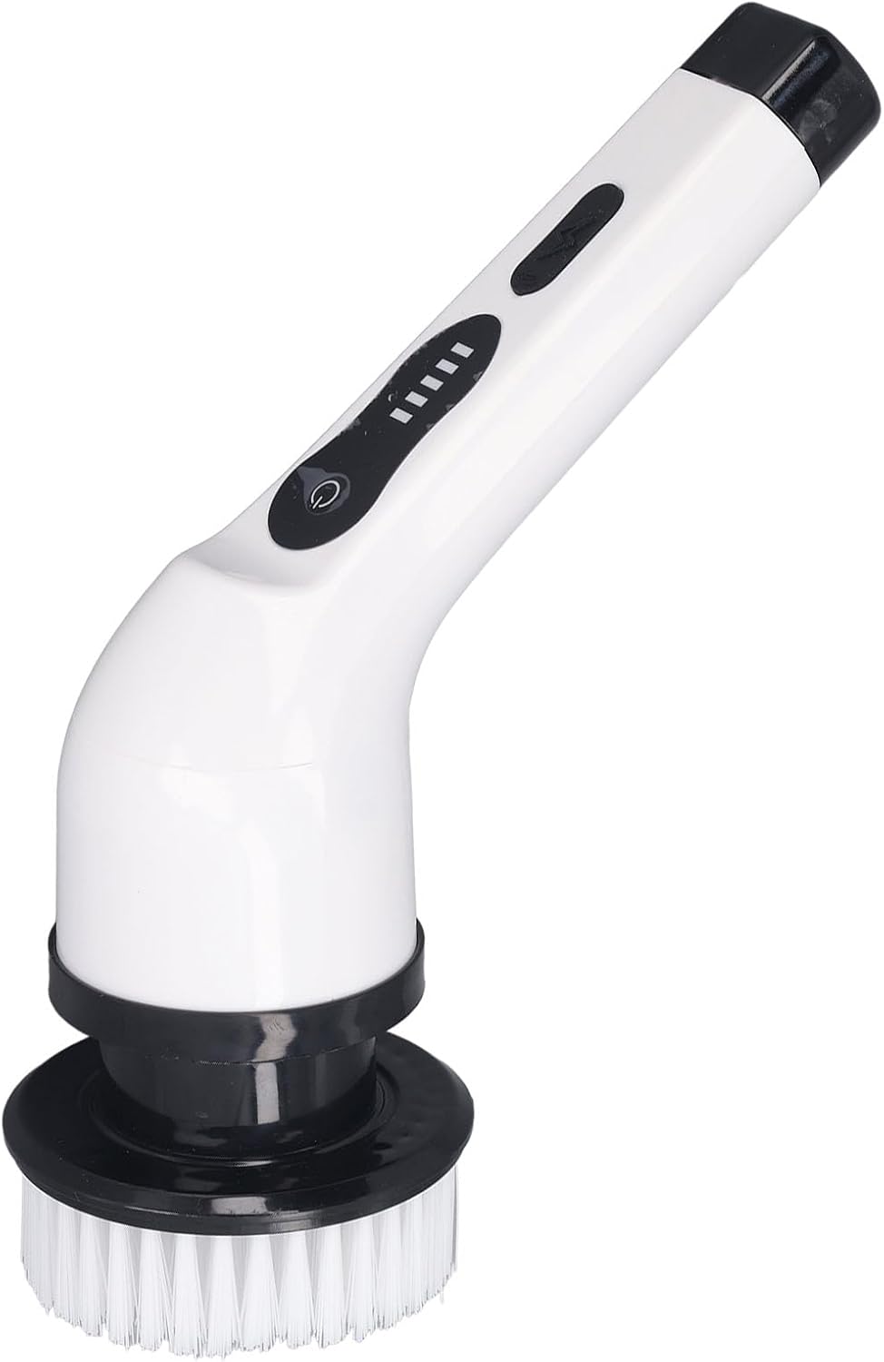 Handheld Rotating Cleaner Brush, Powerful Handheld Electric Brush 2000mah, Labor Saving 25W for Kitchen (White)