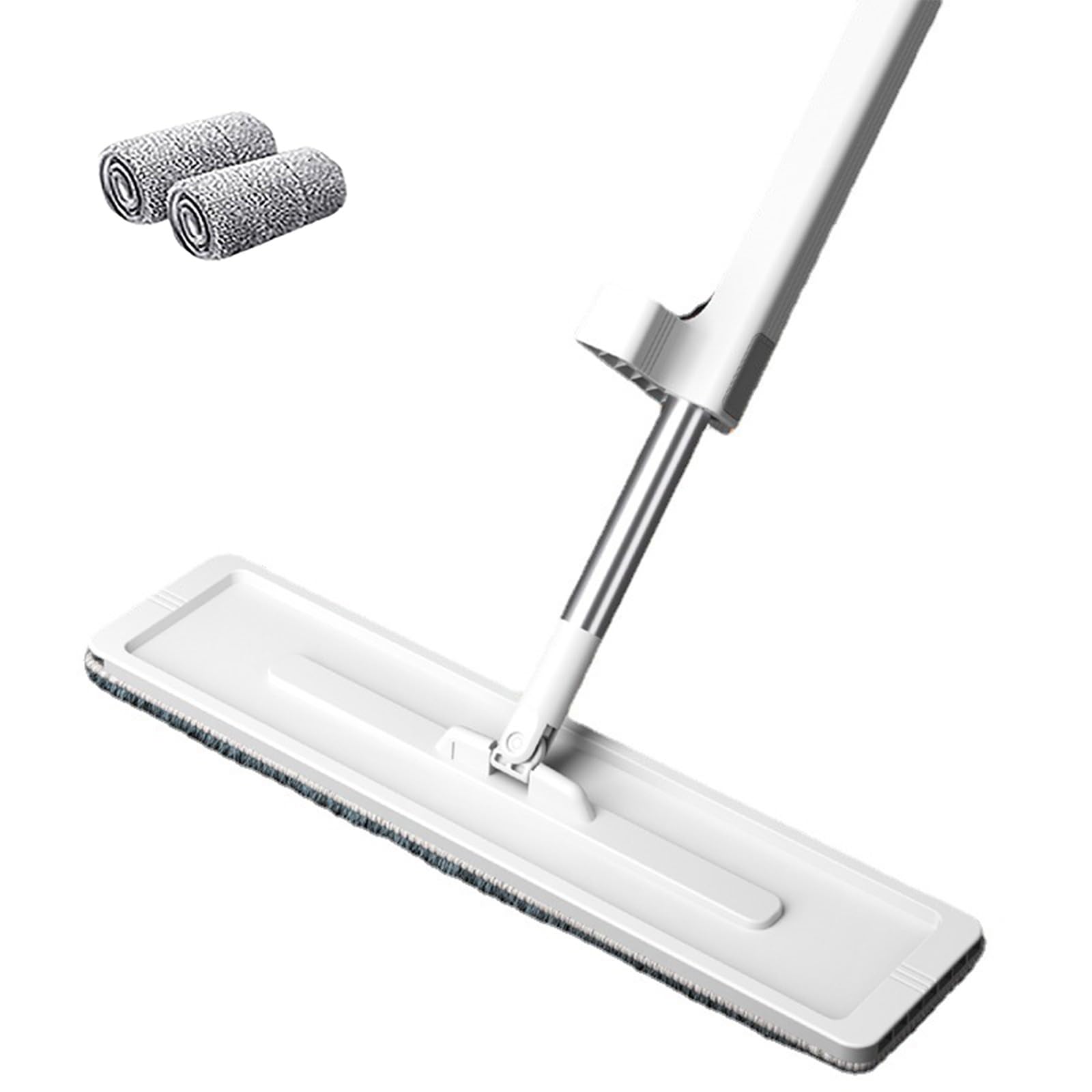 Fregona de piso: fácil de usar con almohadillas de microfibra lavables a máquina para el hogar, la cocina y varios tipos de suelos