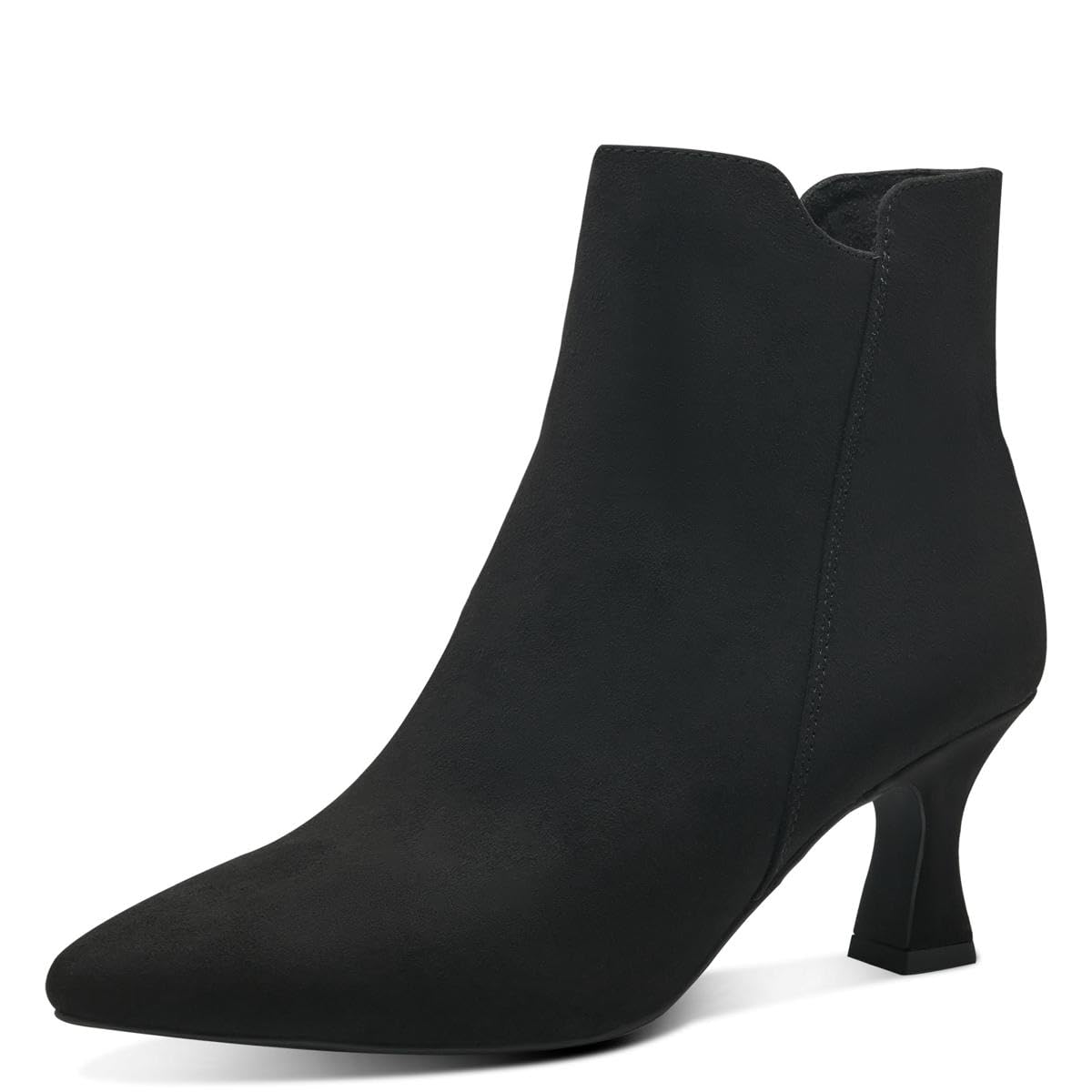 MARCO TOZZI Women's 2-25317-41 Boot Heel, Black, 5.5