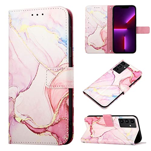 Étui portefeuille Samsung A13 5G König Design avec protection 360 et motif imprimé