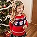 HONGTEYA Toddler Ugly Christmas Sweater Knit Christmas Sweater for Kids Boy Girl Winter Warm