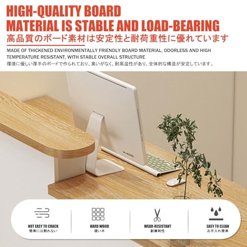 Weißer 80 cm Kassentheke, kompakter Empfangs-Schreibtisch für Büros, Schönheitssalons, Einzelhandelsgeschäfte und Lobbys, stilvolles Willkommensempfangseinheit, platzsparendes Design