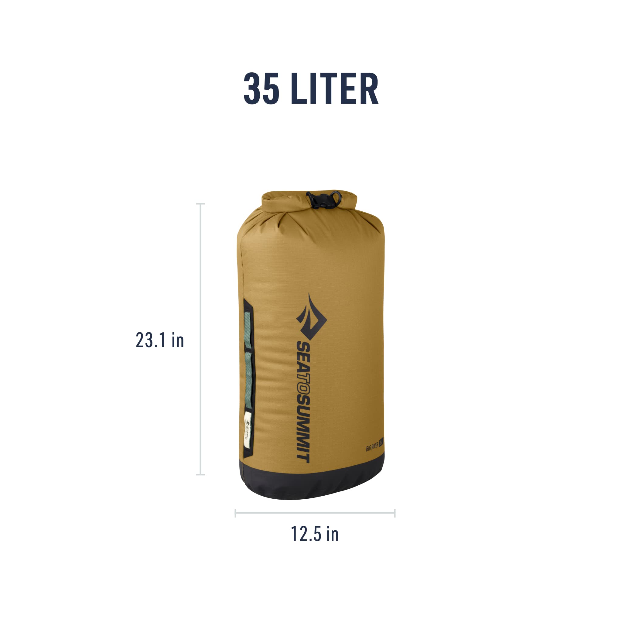 SEA TO SUMMIT Bolsa estanca BIG River 35L Oliva