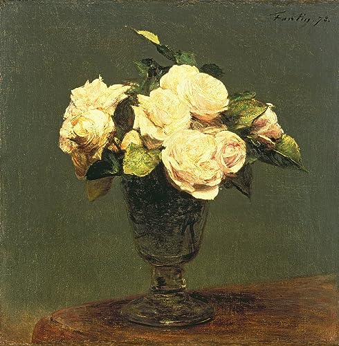 Pintura sobre lienzo abstracta de Fantin-Latour, lámina clásica de 60x90cm para decoración
