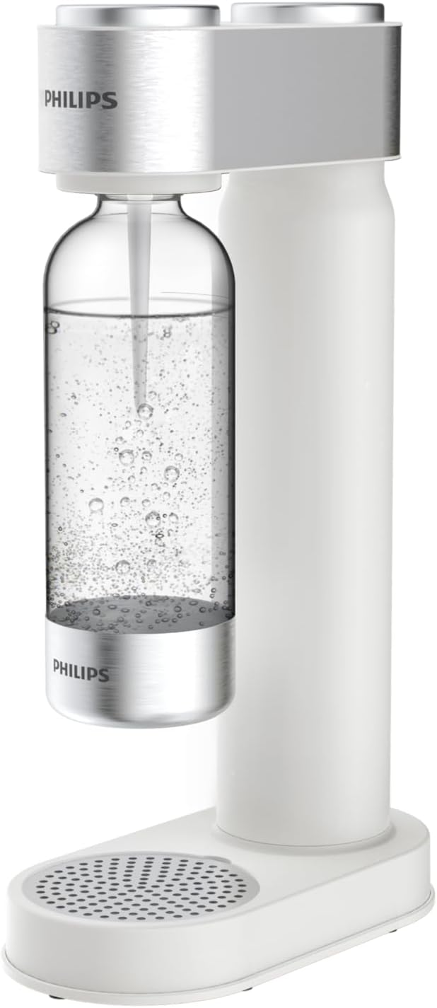 Water Add4902Wh/10 Gozero Sparkling Water Maker, Plastic, White, 1 l
