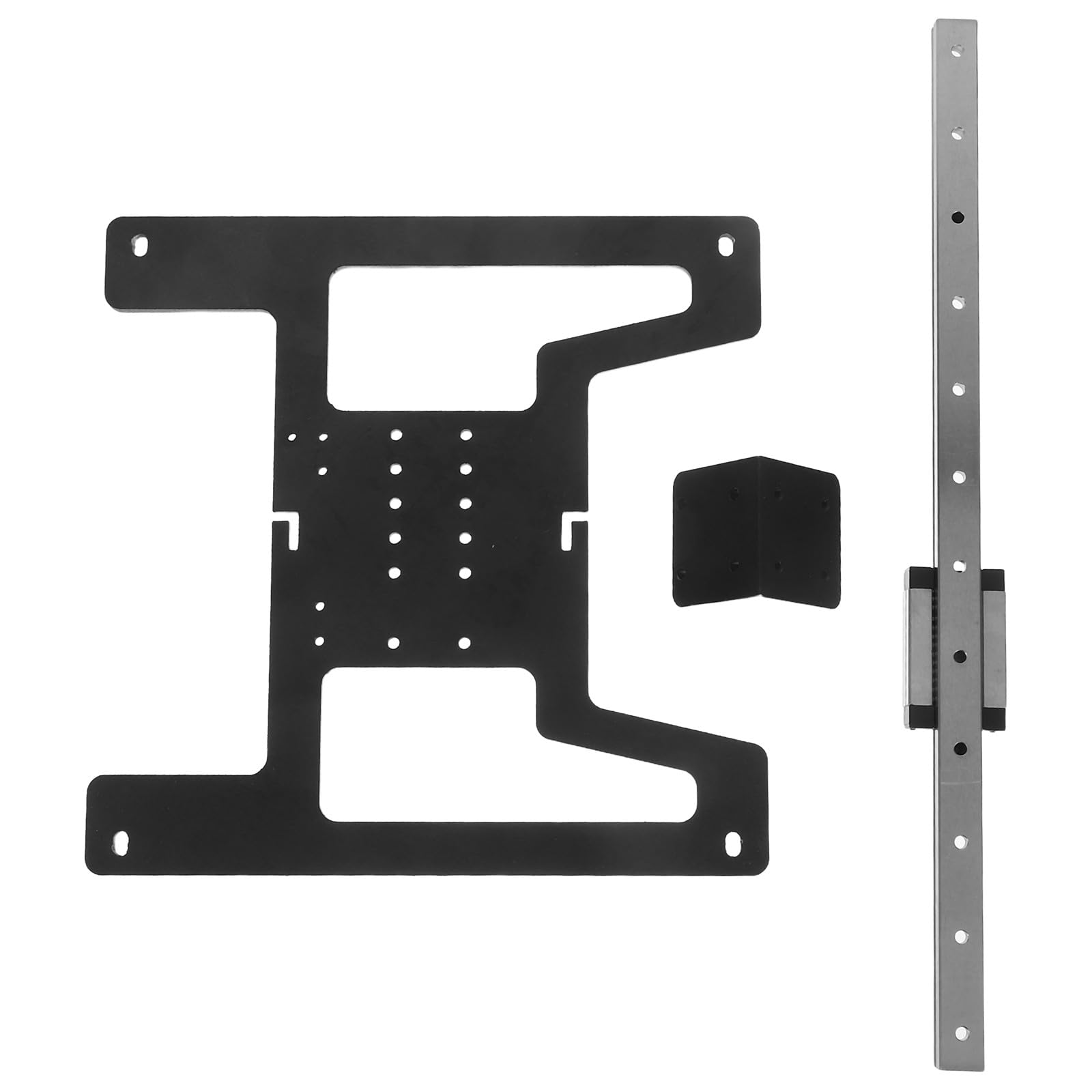 OUNONA Kit de actualización de placa de carro Y: riel lineal de cama caliente con placa de aleación de aluminio compatible con Ender-3 V2 - Suministros de impresión 3D para reparación
